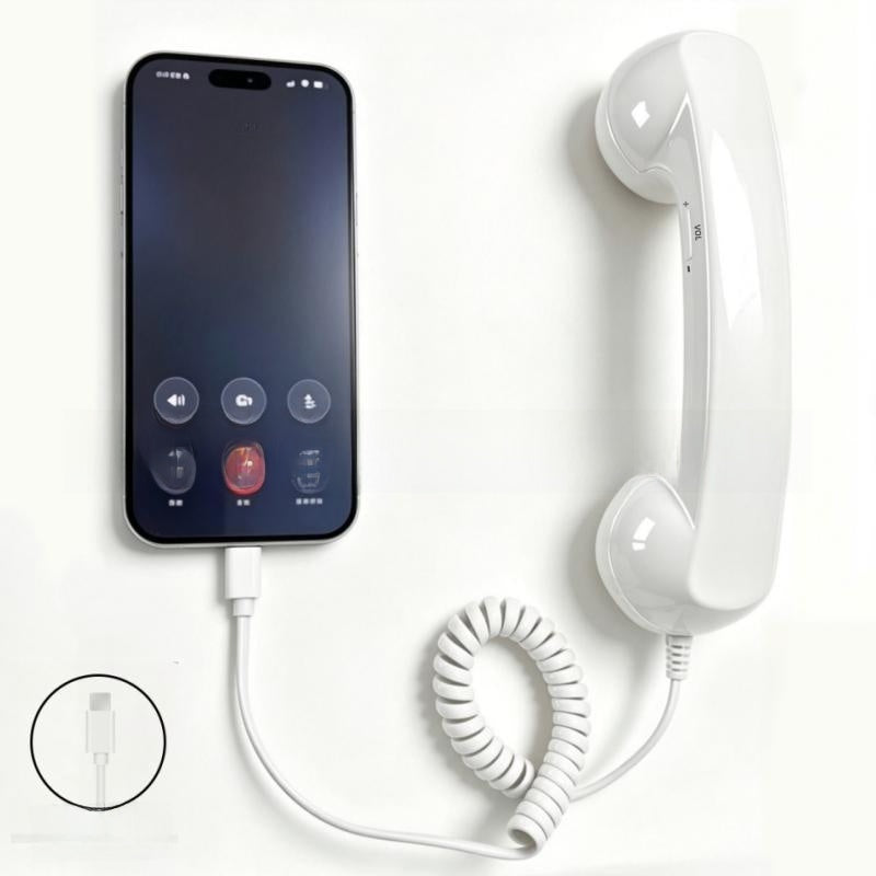 Retro Style Type-C Telephone Handset