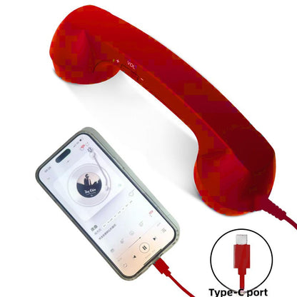 Retro Style Type-C Telephone Handset