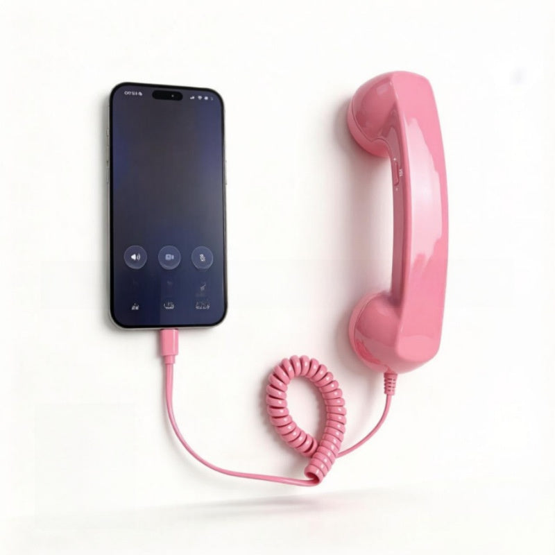 Retro Style Type-C Telephone Handset