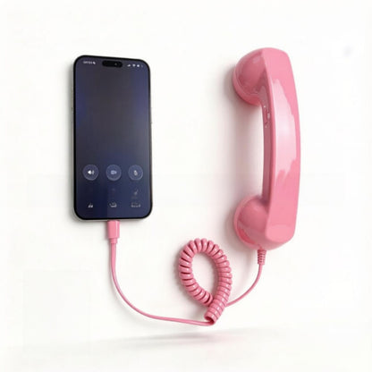 Retro Style Type-C Telephone Handset