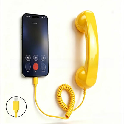 Retro Style Type-C Telephone Handset