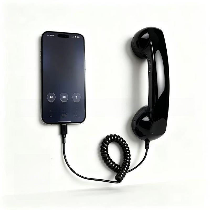 Retro Style Type-C Telephone Handset
