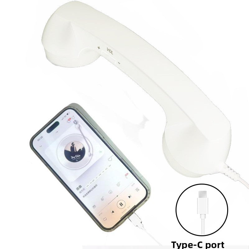 Retro Style Type-C Telephone Handset