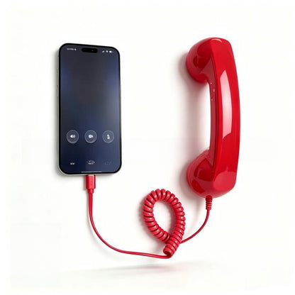 Retro Style Type-C Telephone Handset